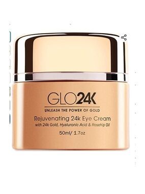 GLO24K ANTI AGING EYE CREAM REJUVENATING CREAM WRINKLES FINE LINES